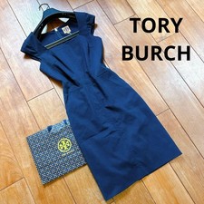 Tory Burch Women Dress S Navy Overseas 0 Limited Edition VHTF Designer Collectio