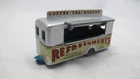 Lesney Matchbox No.74 MOBILE CANTEEN Silver w/ Blue Base & Interior
