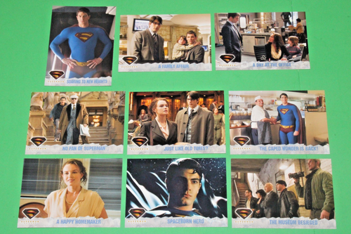 2006 Superman Returns Movie BASE 90 Card Set DC COMICS Brandon Routh TOPPS - Picture 8 of 13