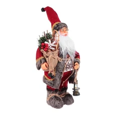 Toyvian Santa Figurine Traditional Christmas Santa Claus Decoration Xmas Deco...
