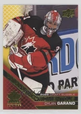 2022 Team Canada Juniors Prospectus Momentous Electric Yellow Dylan Garand 0n1y