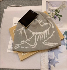 Arc'teryx Bird Head Dark Grey Wool Toque Beanie   NWT Winter Skiing Hat