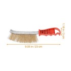 2Pcs BBQ Grill Cleaning Brush Copper Wire Multifunctional Home Use Scraper