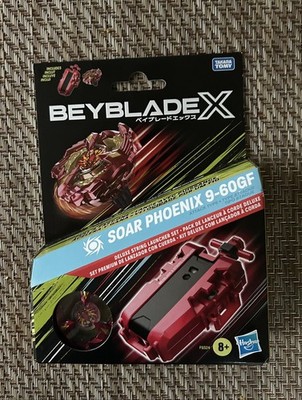 Beyblade X Soar Phoenix 9-60GF Deluxe String Launcher Set Hasbro Takara New