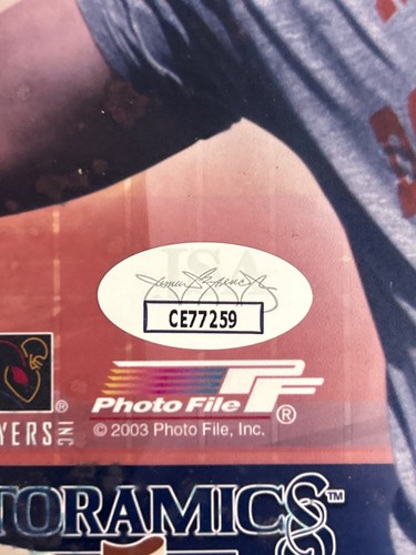 Póster firmado por Dan Marino 12x35 Miami Dolphins certificado de autenticidad JSA CE77259 - Imagen 5 de 6