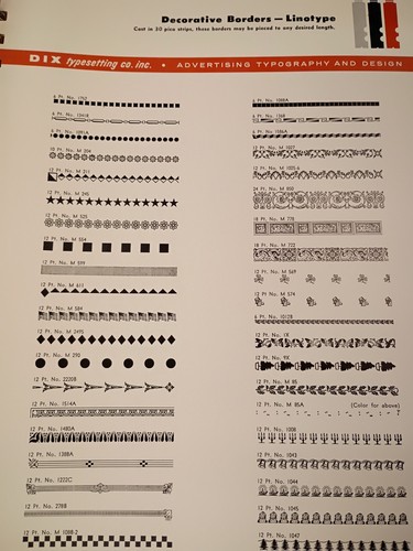 Vintage Type Specimen Book Letterpress Linotype (DIX Type) Syracuse New York - Picture 7 of 16