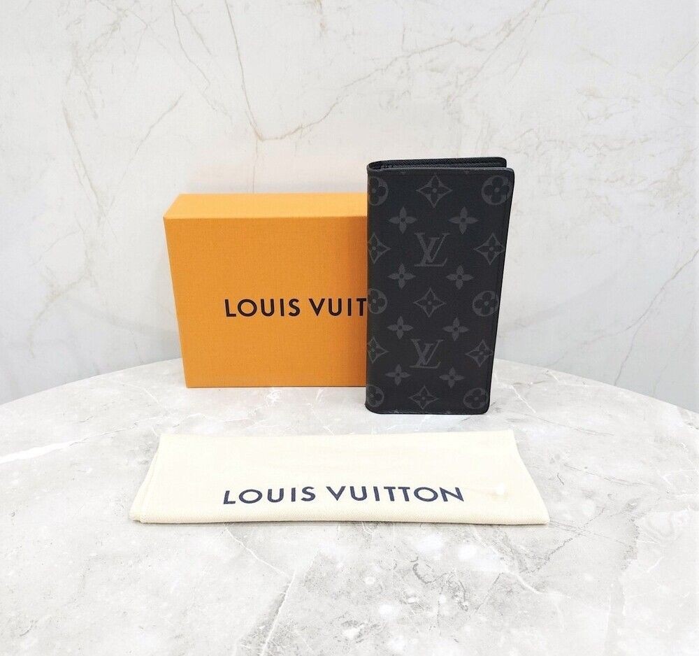 Louis Vuitton Eclipse Monogram Bracca Long Wallet… - image 7