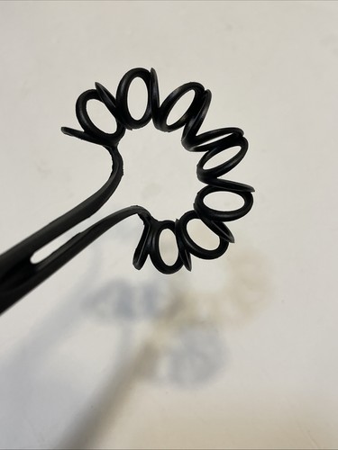 Pampered Chef Black Nylon Spiral Whisk Plastic Retired # 2330 Made USA - Picture 3 of 5