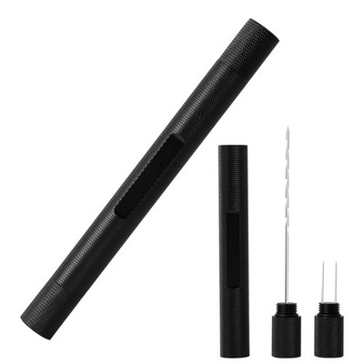 Punch Tool Set,Ventilator Needle,Draw Enhancer Tool Needle(Black)