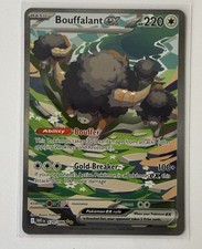 Bouffalant ex 170/086 Sv: White Flare Holo Pokemon TCG