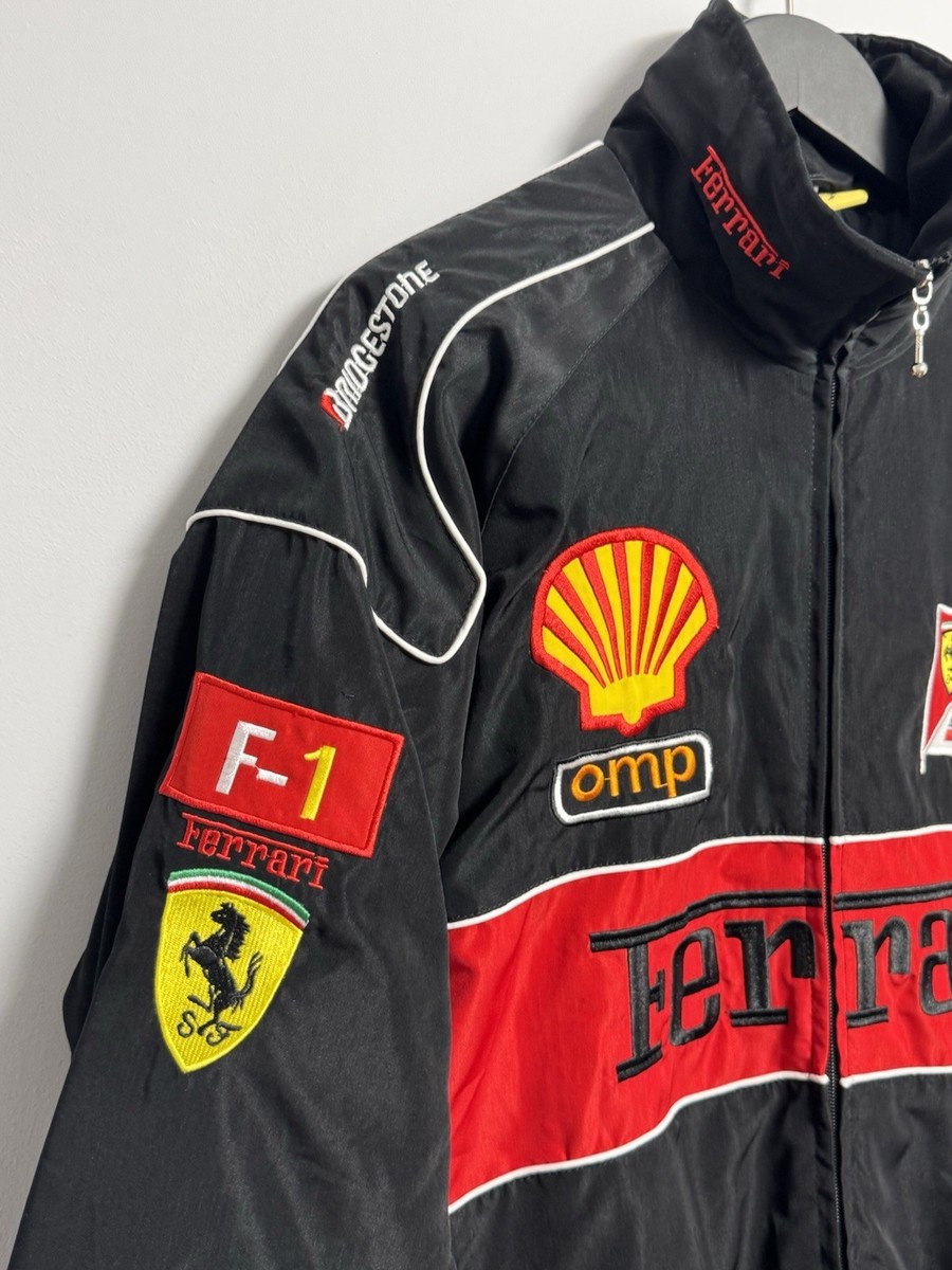 Ferrari Vintage Scuderia F-1 Schumacher Racing Jacket Size XL | eBay