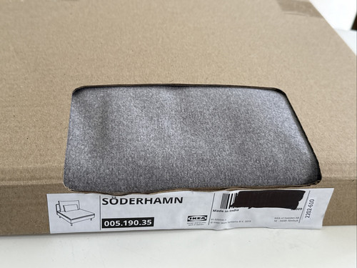 New IKEA SODERHAMN Cover for 1 Seat Section Tonerud Gray Slipcover 005.190.35 - Picture 3 of 5