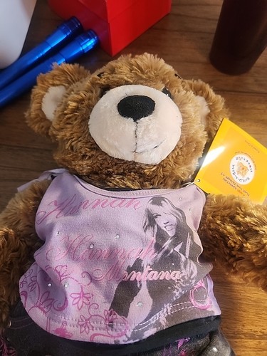 Build A Bear Adorable Hannah Montana Brown Bear In Full Outfit - Picture 6 of 7