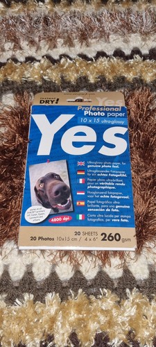 Yes-paper Professional Ultra Glossy Photo Paper 20 Sheets 260gsm - 第 1/2 張圖片