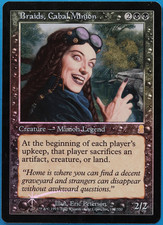Braids, Cabal Minion FOIL Odyssey PLD Black Rare MTG CARD (ID# 505506) ABUGames