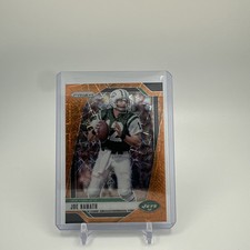 2024 Panini Prizm NFL Orange Lazer Prizm Card #228 JOE NAMATH
