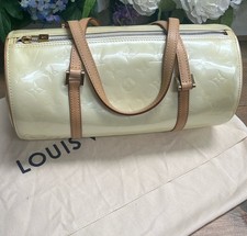 This Louis Vuitton monogram vernis Bedford bag   This bag was made in France