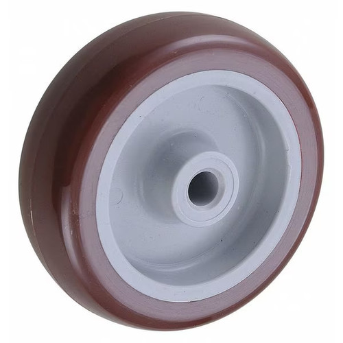 Zoro Select IX03Z5205 Caster Wheel, Polyurethane, 3 in., 125 lb.