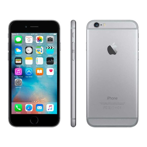 Apple IPHONE 6 64gb Noir Espace Gris 4,7 " Ios 15 Smartphone Cellulaire - Photo 3 sur 3
