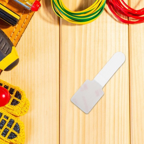 10 Pcs Drahthalter Reisen Kleben Der Klebstoff Kabelbinder Wiederverwendbar - Afbeelding 11 van 12