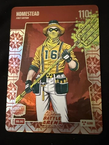 2026 Battle Arena Bo Jackson Homestead Great Grandma Linoleum #GGL-24 Glow ☢️☢️