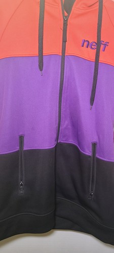 Neff Daily Shredder Damen Full Zip Tech Fleece Hoodie Jacke Gr. M - Bild 13 von 20