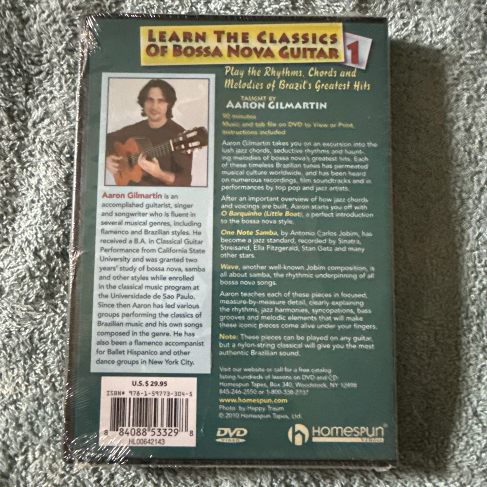 Learn the Classics of Bossa Nova Guitar 1 Brand New - Image 2 of 2