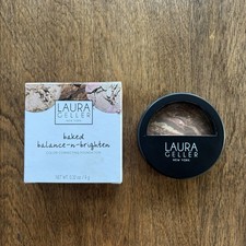 Laura Geller Baked Balance-n-Brighten Color Correcting Foundation Shade DEEP NIB