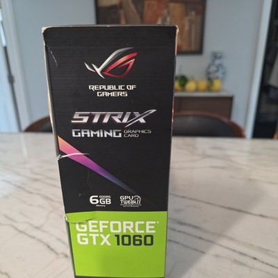 ASUS ROG Strix GeForce GTX 1060 6GB GDDR5 Graphics Card (ROG-STRIX