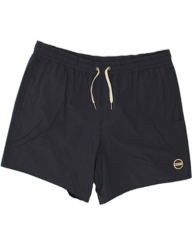 COLMAR Mens Sport Shorts IT 56 3XL Navy Blue Nylon AX47
