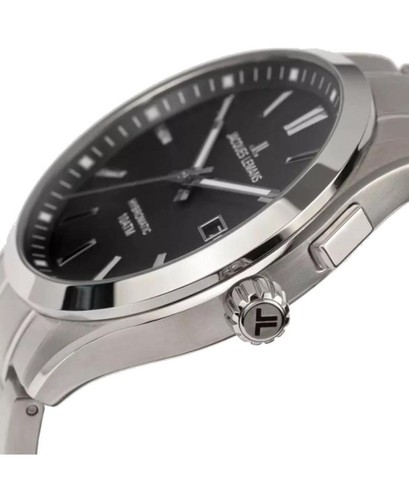 JACQUES LEMANS Men Analog Automatic Casual Watch Classic Dress Black Dial Waterp - Picture 6 of 7