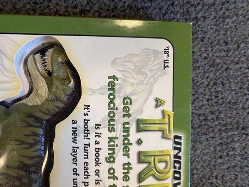 Uncover T. REX Three Dimensional Book by Dennis Schatz 2002 - Picture 10 of 17