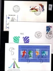 / FINLAND 1983 - 3 FDC - SPORTS - HOCKEY - SKIING