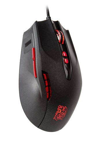 MO-BKV-WDLGBK-01 Black FP Biometric Laser Gaming Mouse - Picture 3 of 6