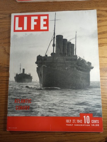 3 Life Magazine Lot - 3 of 4 Issues For Month of July 1942 - 13, 20, 27 - Foto 17 di 24