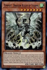 Tempest, Dragon Ruler of Storms - BLMM-EN120 - Ultra Rare - 1st Edition - NM/M