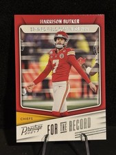 2024 Panini Prestige For the Record #FR-HB Harrison Butker - Chiefs