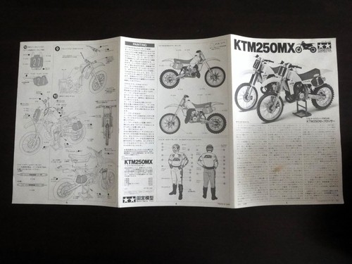 Raro e prezioso! TAMIYA 1/12 KTM 250MX così cool! - Foto 16 di 16