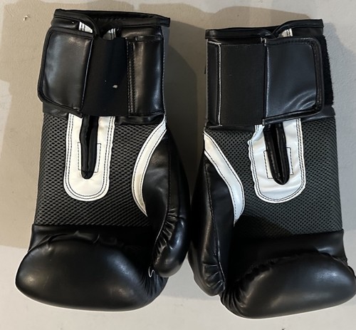 Everlast Mens/Women's Pro Style Training Boxing Gloves - Black NEW - Afbeelding 13 van 13