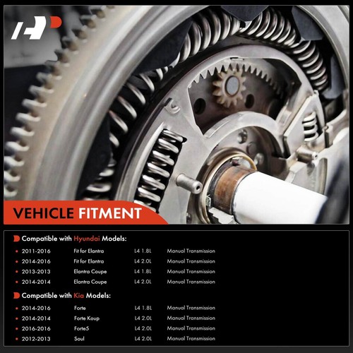 Volante de embrague para Hyundai Elantra 2011-2016 Kia Forte 2014-2016 transmisión manual - Imagen 2 de 11