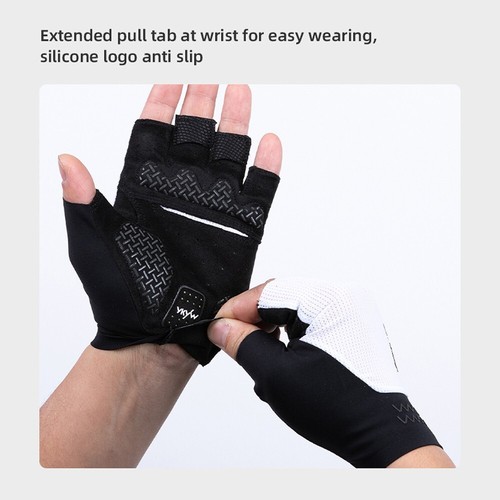 2025 Cycling Gloves Half Finger PORON XRD Unisex Summer Breathable Bike Gloves - Picture 15 of 51
