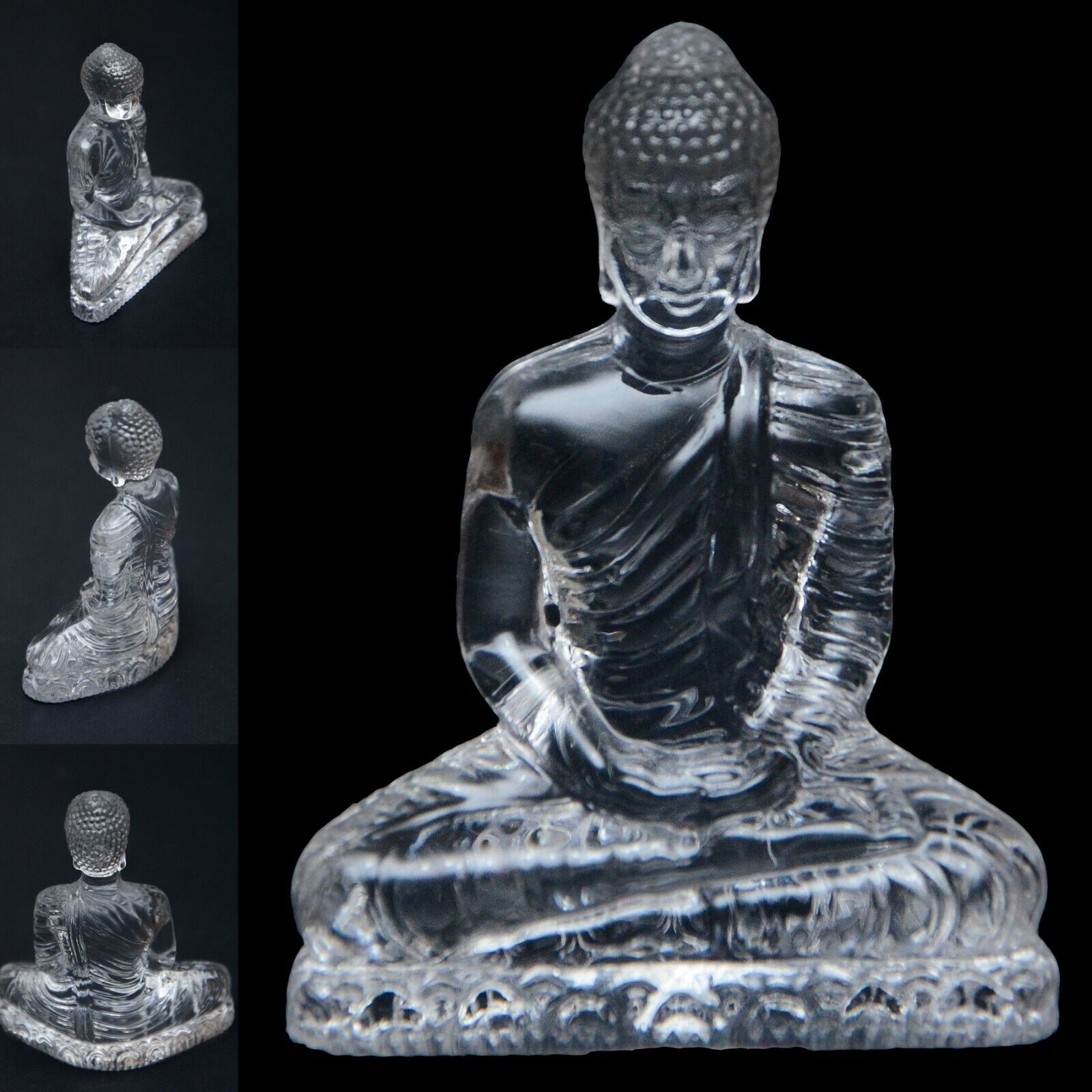 Pigment to invent rocket Crystal Transparent Buddha Statue Figurine Theravada Home Car Dashboard Décor | eBay Pigment to invent rocket Crystal Transparent Buddha Statue Figurine Theravada Home Car Dashboard Décor | eBay