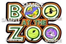 Boo at the Zoo Scrapbook Paper Embellishment Die Cut Piece
