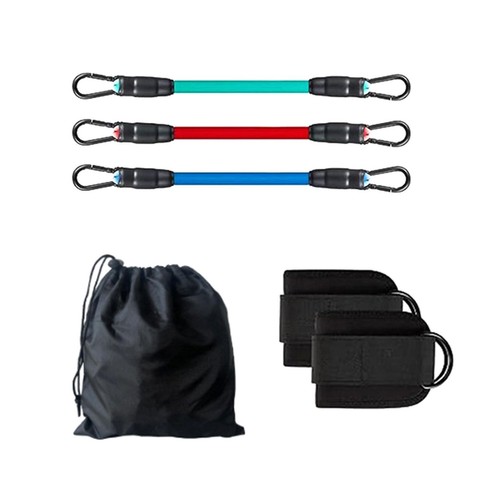 Ankle Resistance Bands with Cuffs Ankle Bands for Working Out Glute Training - Picture 4 of 7