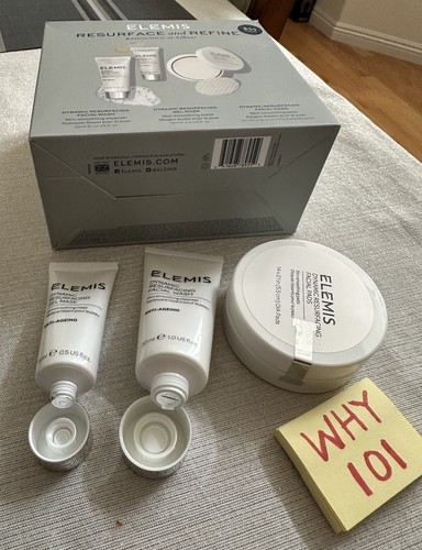 ELEMIS RESURFACE & REFINE 3-PC SET Facial Wash, Mask & Pads TRAVEL SET $44 - Picture 19 of 24