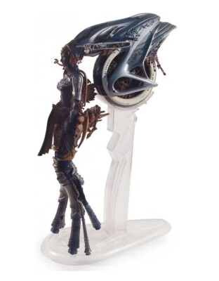 Final Fantasy XIII Play Arts Kai Shiva Sisters Bike Action