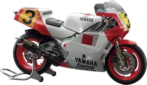 Hasegawa 1:12 YAMAHA YZR500 0W98 1988 WGP500 CHAMPION Plastic Model - Picture 2 of 7