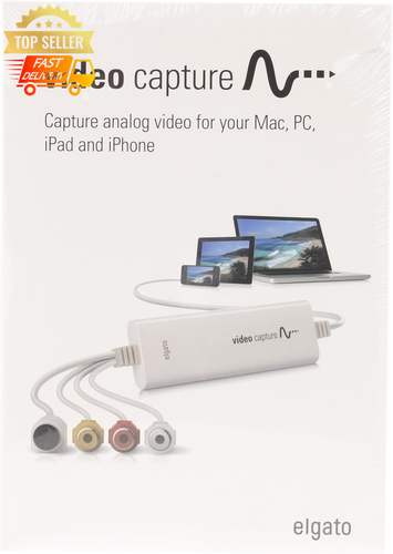 Corsair USB 2.0 Video Capture Device Digitize Videos Mac PC iPad Streaming - Picture 4 of 10
