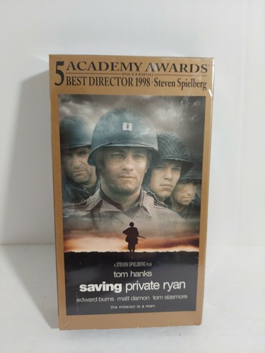 Saving Private Ryan (VHS, 2005) Brand New Factory Sealed-Tom Hanks- - Picture 1 of 5