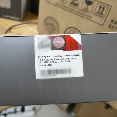 AMD Ryzen Threadripper PRO 7965WX CPU processor 24 cores/48 threads 350W SP6